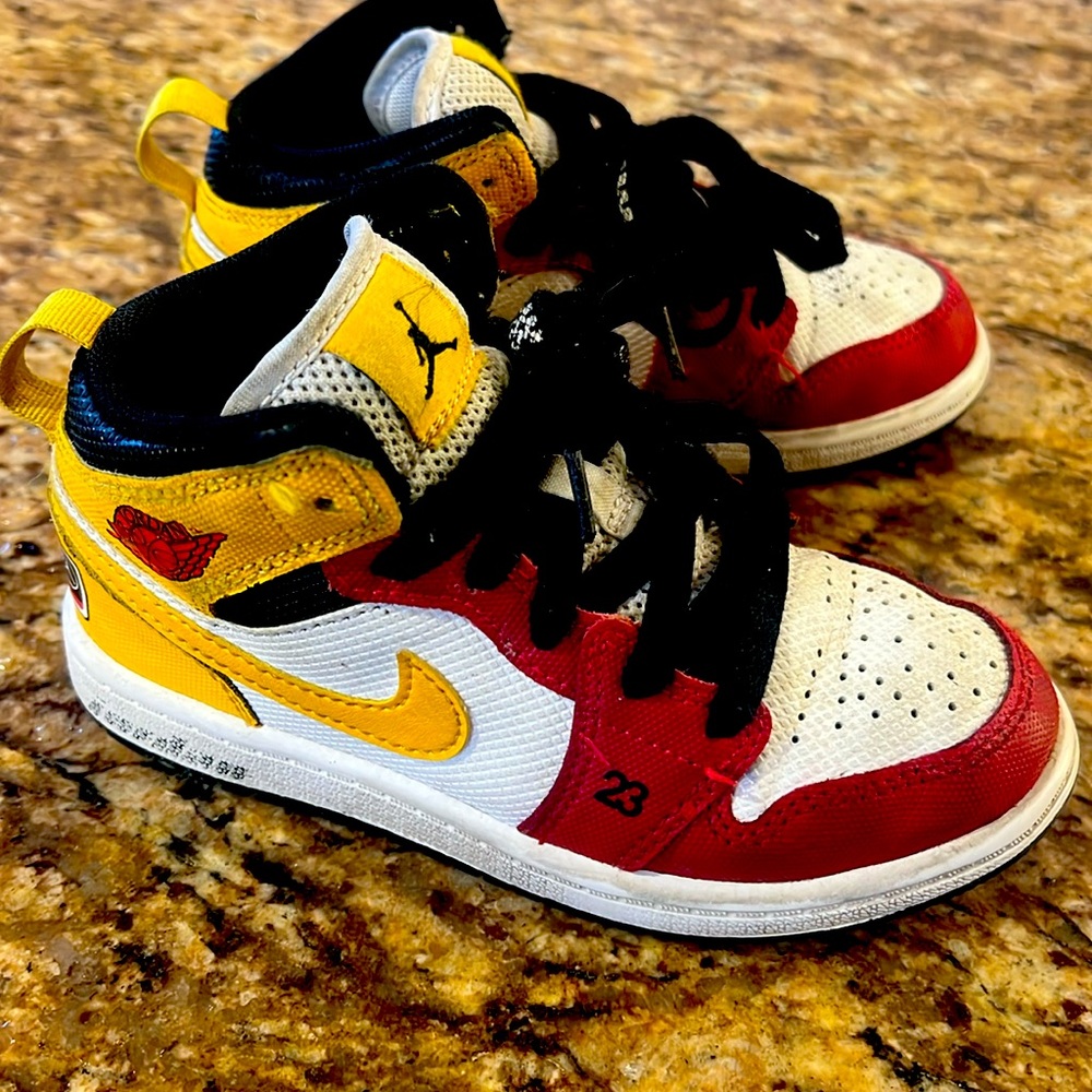 Little boy Jordan’s size 12